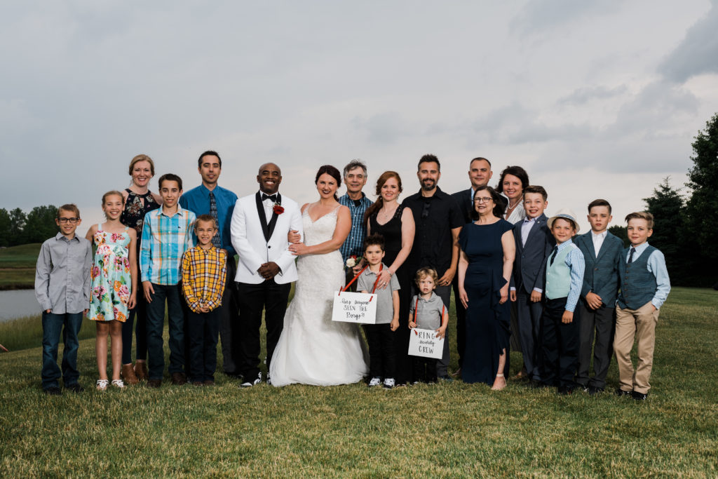 Wedding day family formals. Indianapolis wedding photographer.