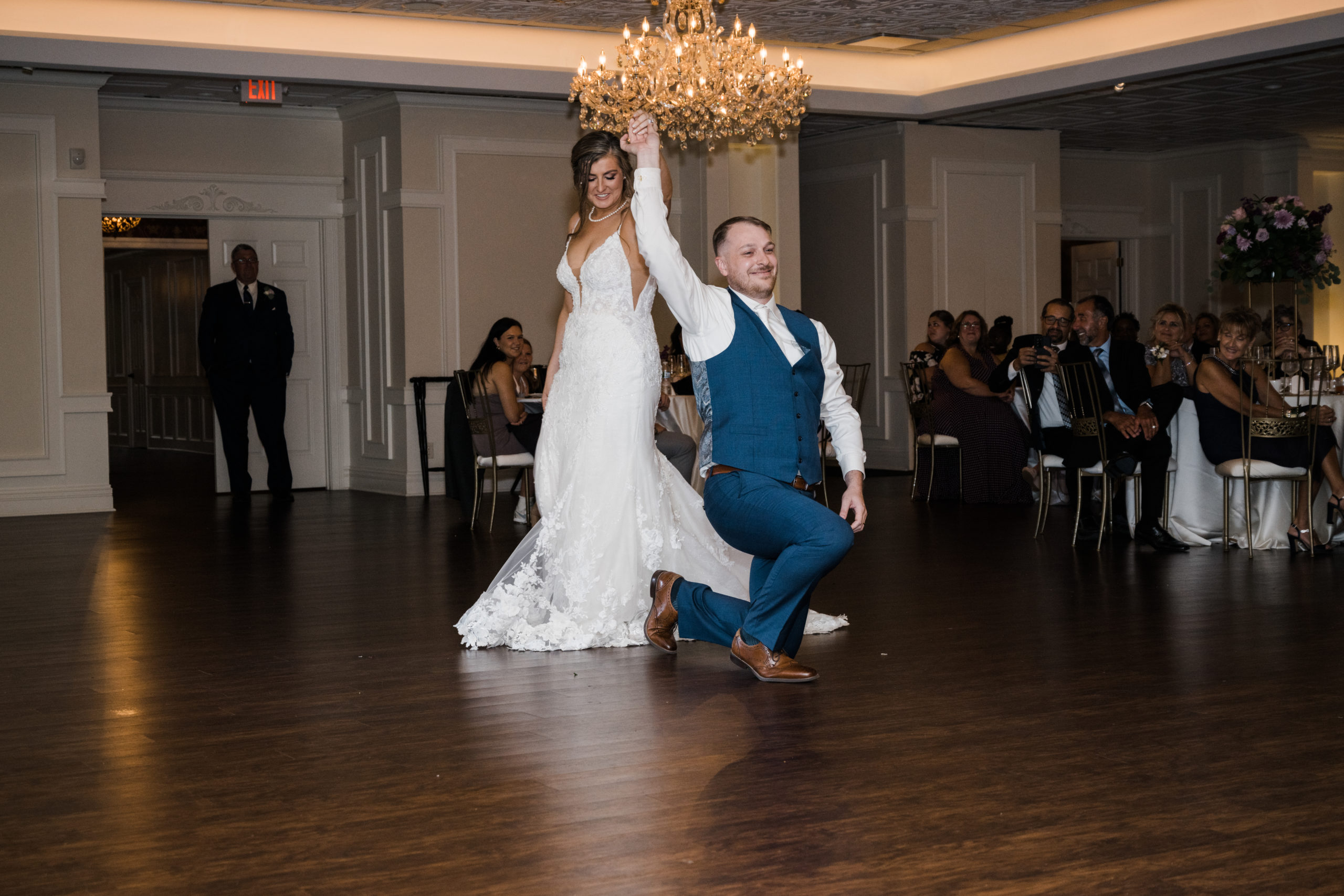 First dance Black Iris wedding Carmel, Indiana