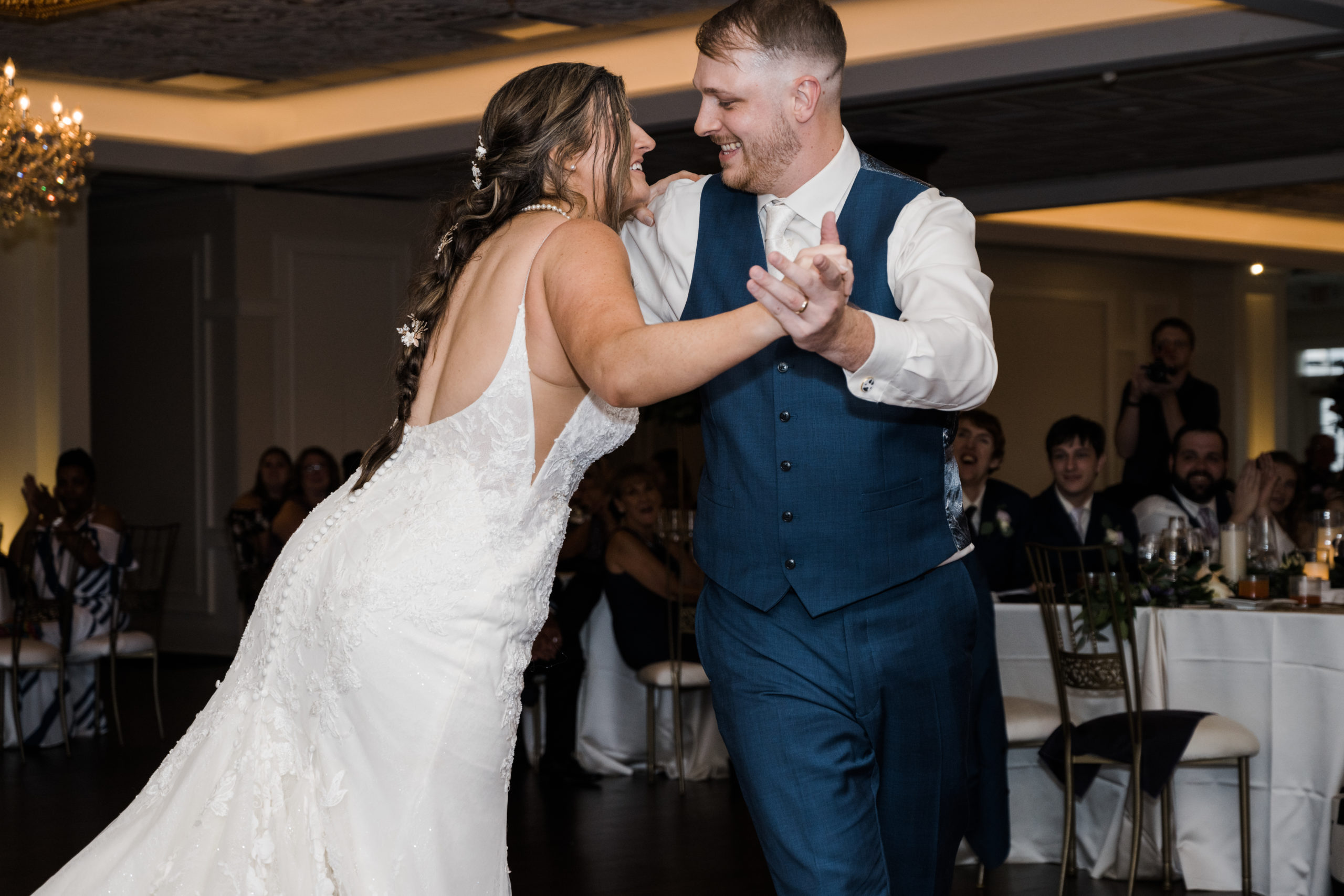 First dance Black Iris wedding Carmel, Indiana