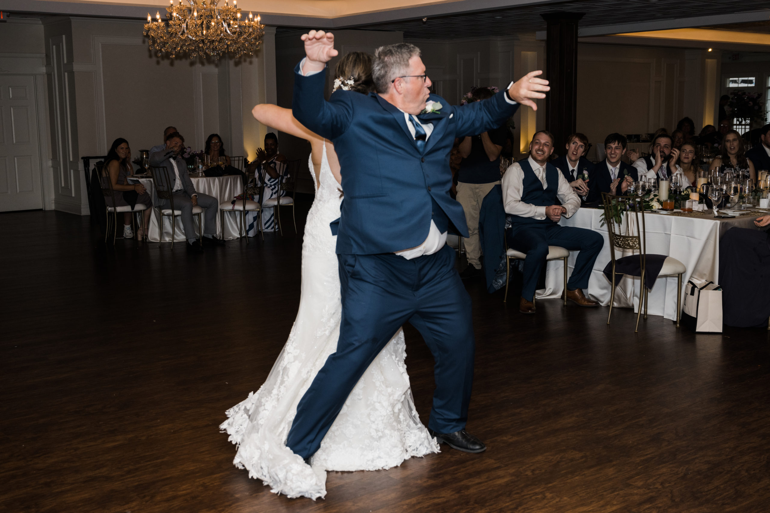 Father daughter dance Black Iris wedding Carmel, Indiana