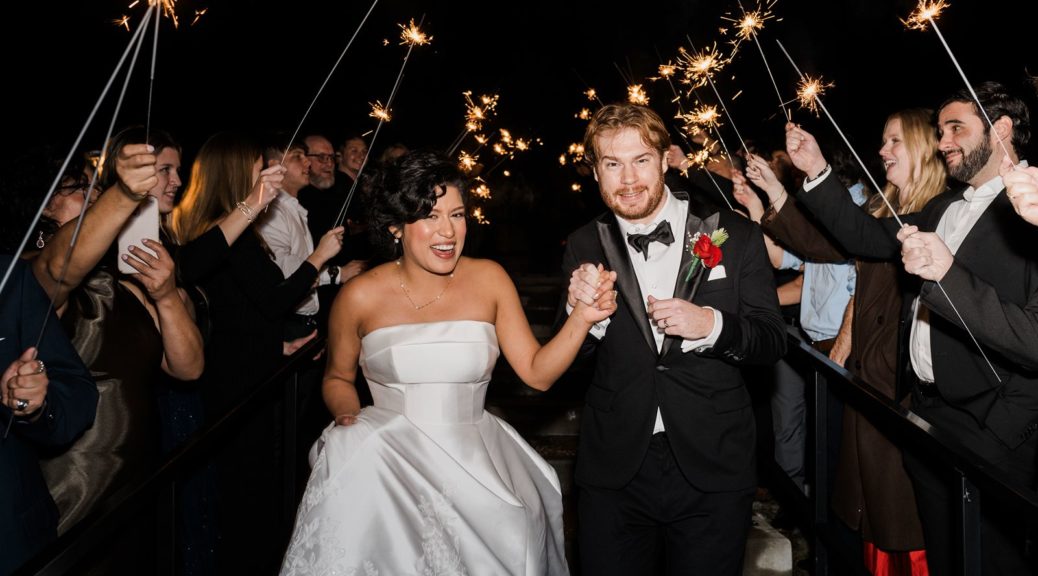 Wedding Sparkler Exit
